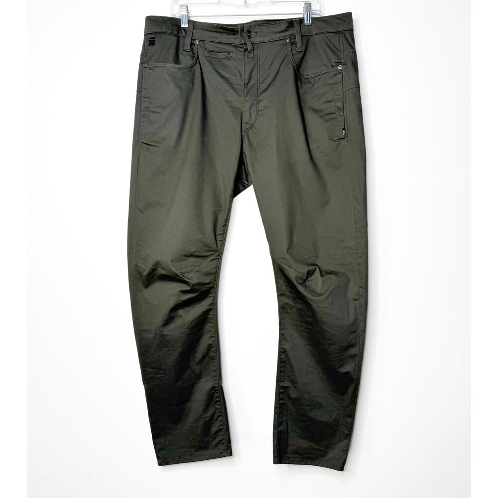 G Star RAW D Staq 3D Tapered Pants Green 38x32 Utility Streetwear